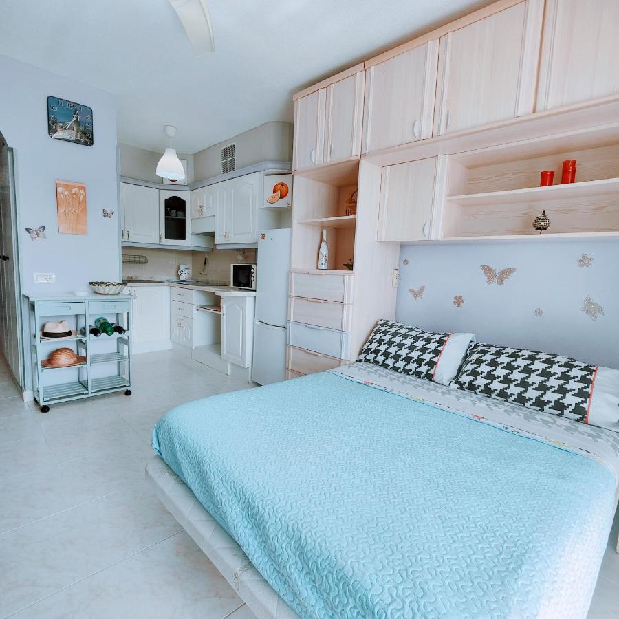 Estudio Colette En Primera Linea De La Playa Los Cristianos  Eksteriør bilde